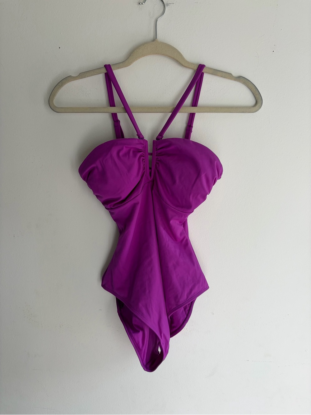 TA3 Plungey One Piece Swimsuit Small Purple - Picture 5 of 5